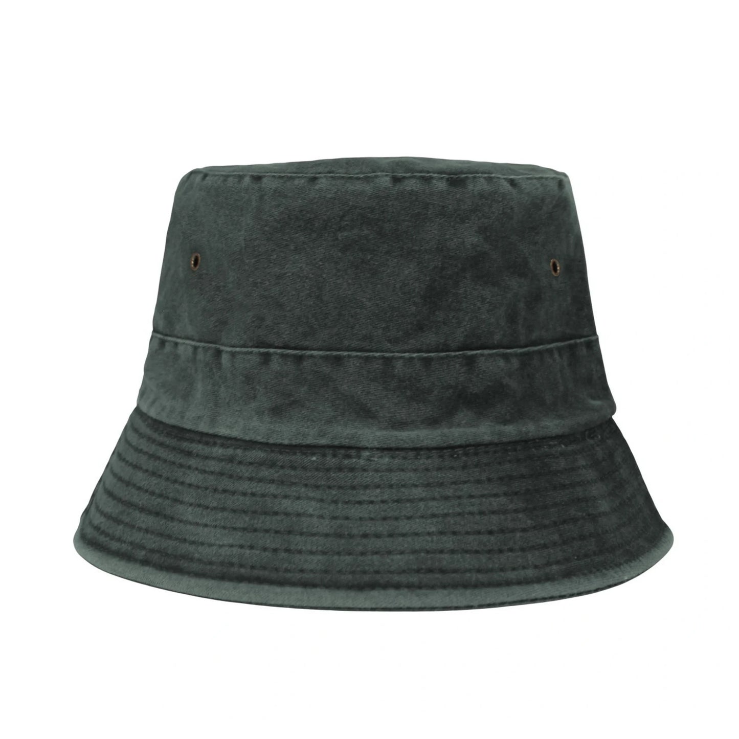 Bucket Hat | Ventilated Outdoor Utility Style – Dark Green