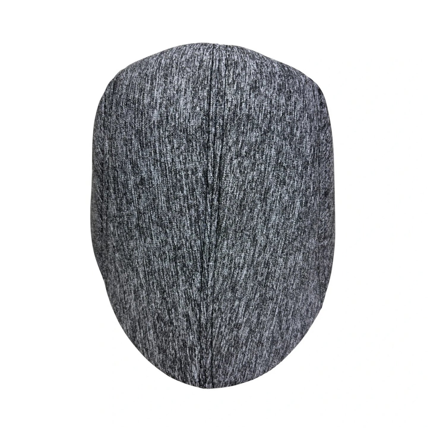 Flat Cap | Marled Texture Design – Grey