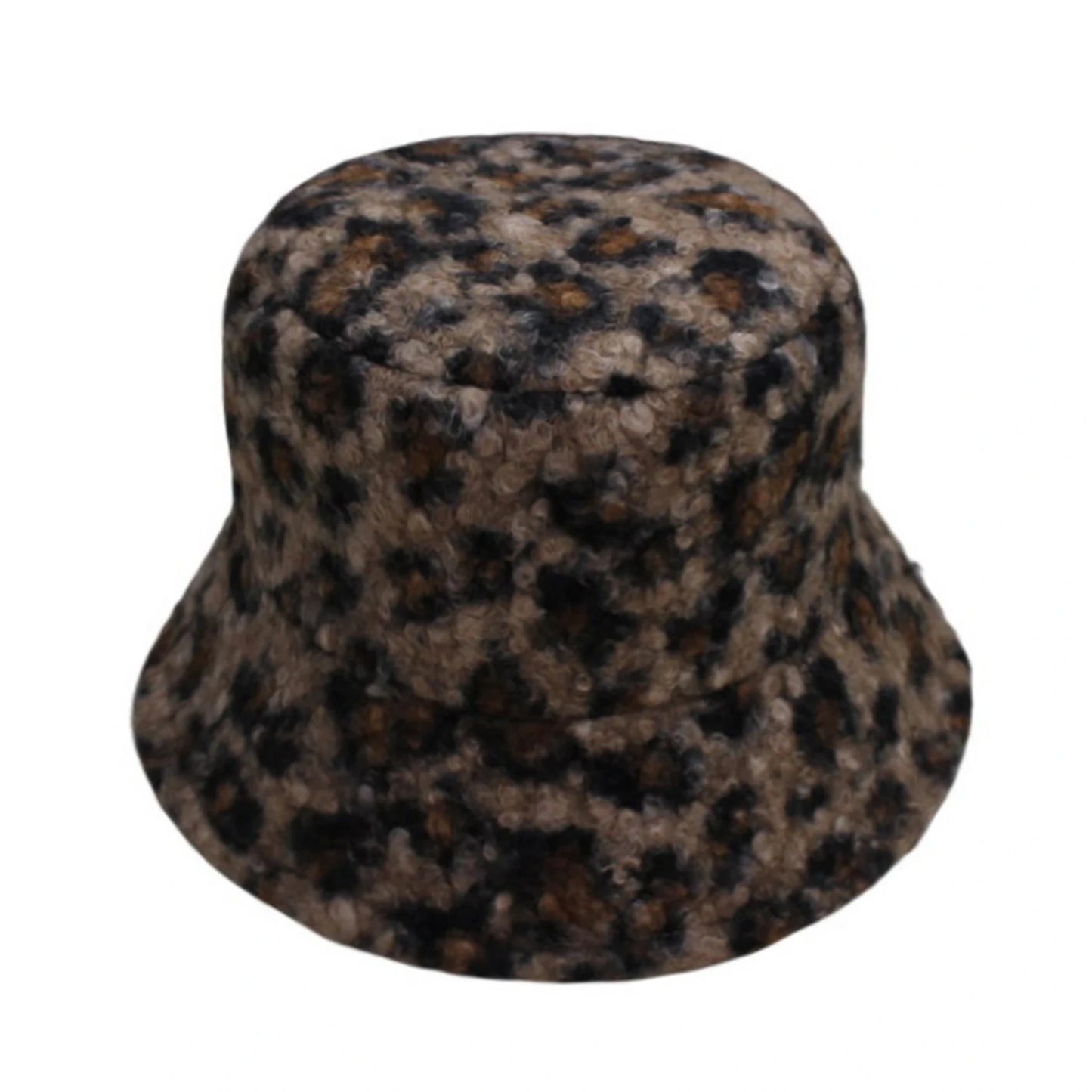 Fashion Hat | Speckled Tweed Design – Brown & Black
