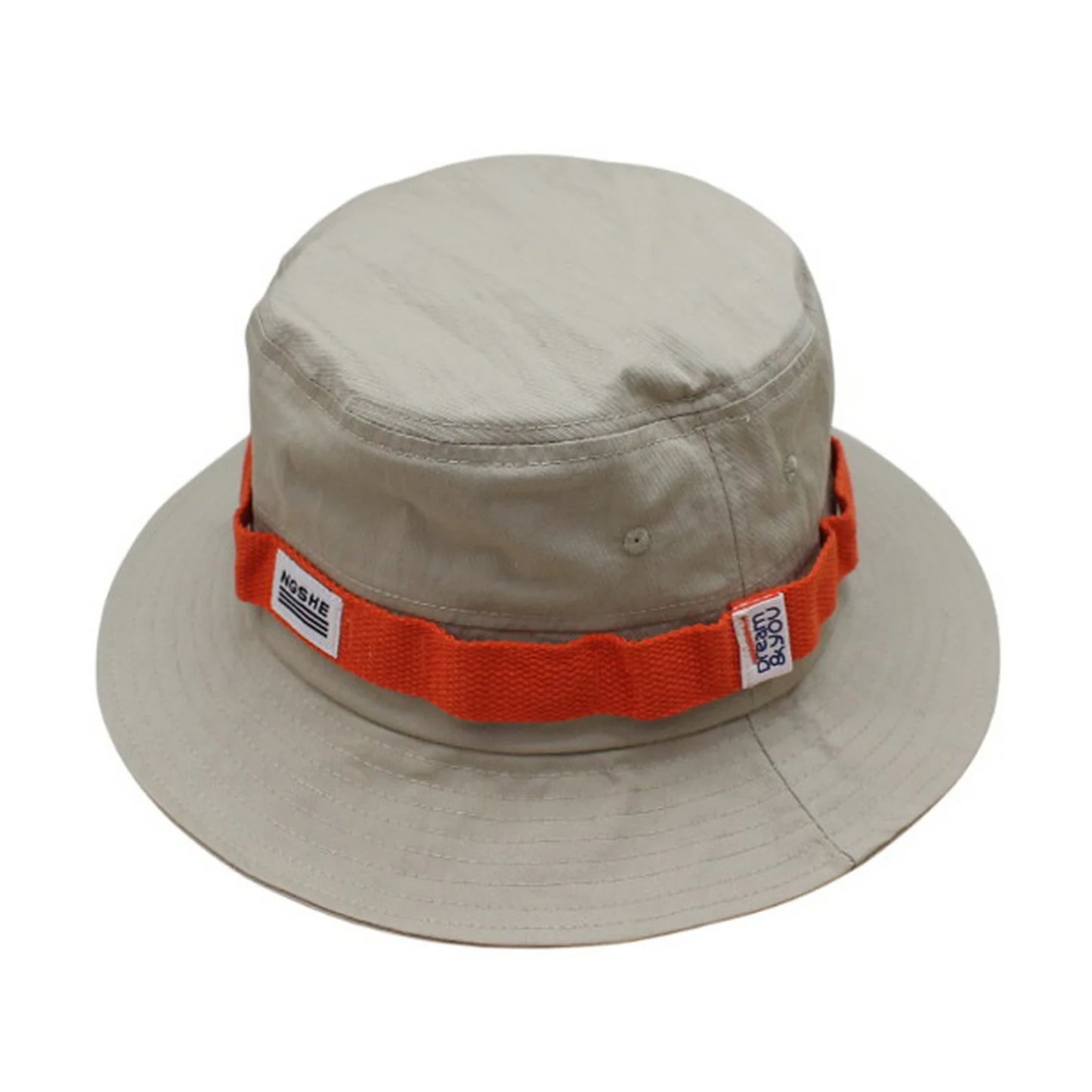 Aussie Hat | Contrast Webbing with Logo Label – Khaki