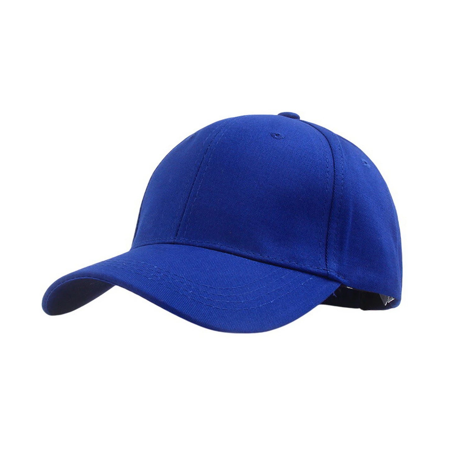Plain Cotton Baseball Cap | Adjustable Cotton Basic – Royal Blue