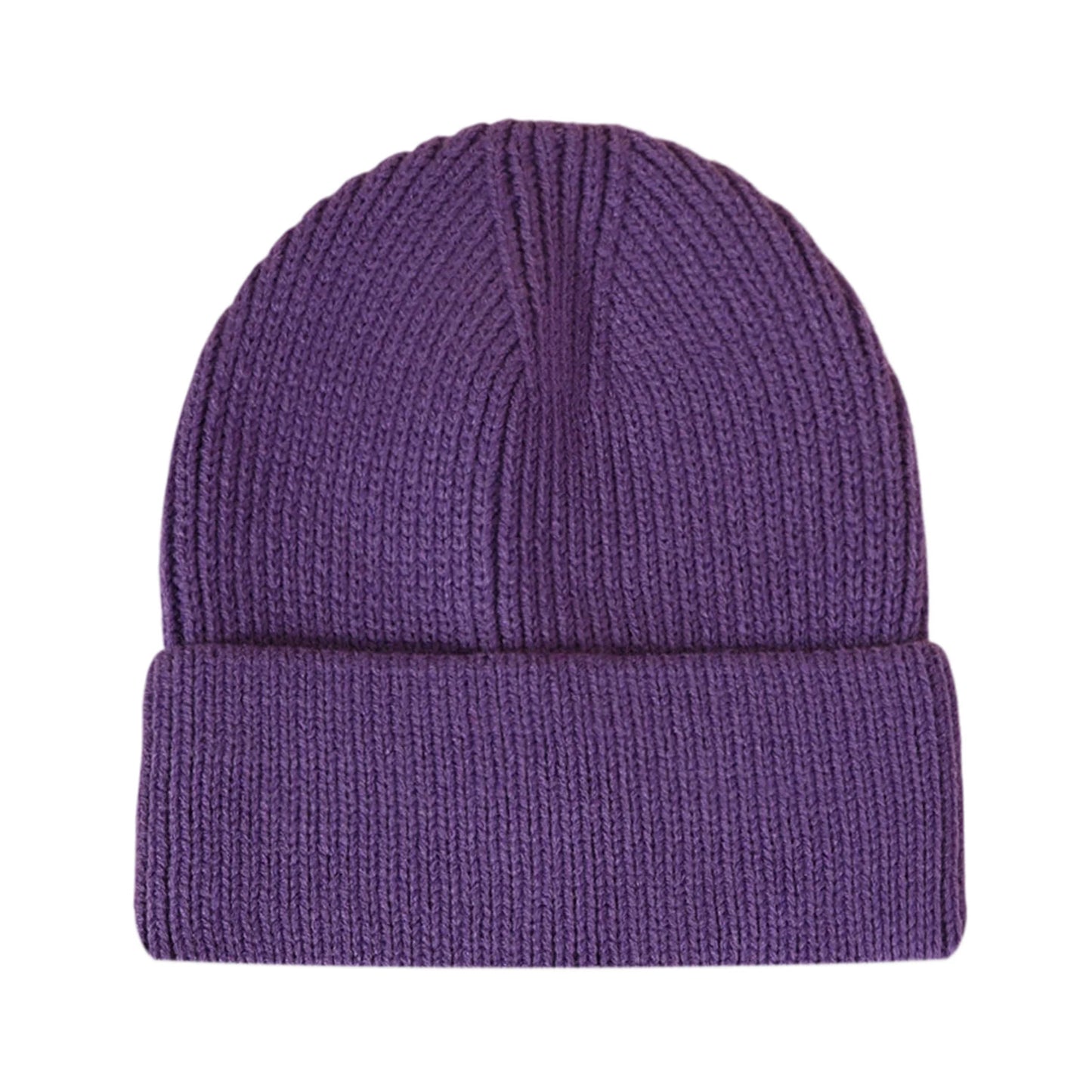 Ski Hat | Classic Rib Knit – purple