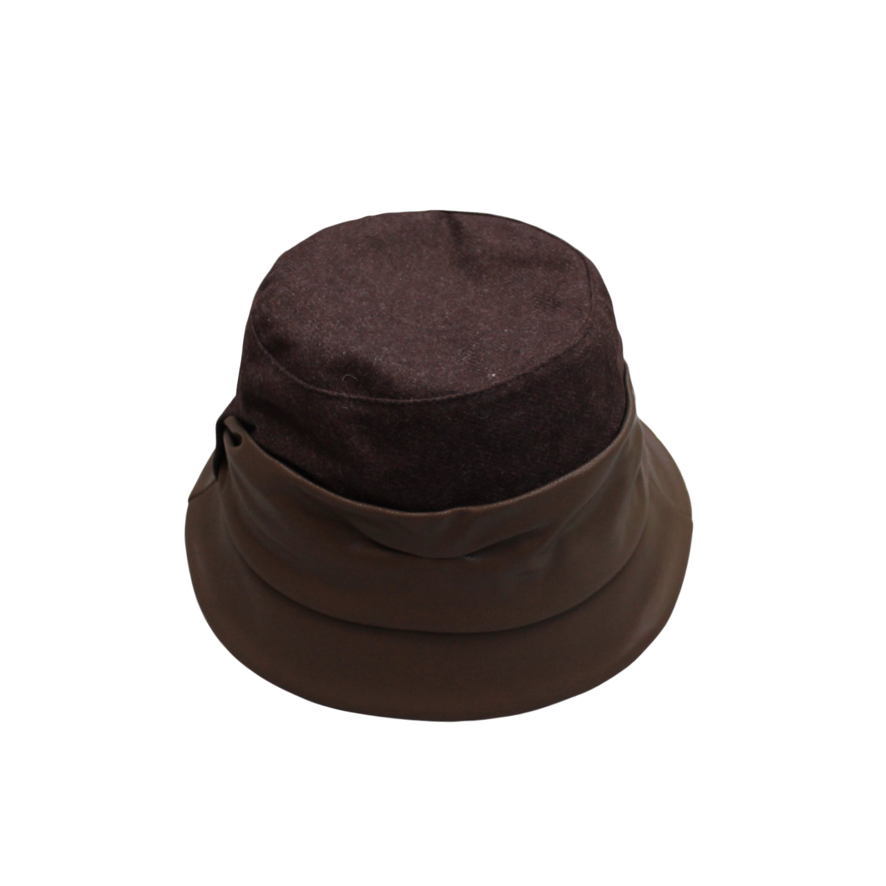 IGO2508246 Leather - Paneled Bow Fashion Hat