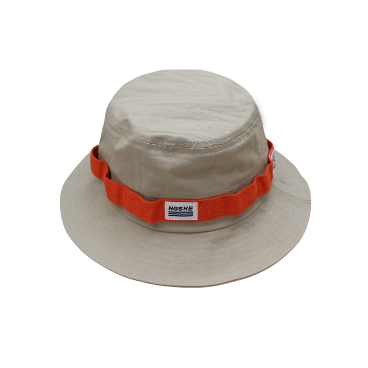 IGO2508301 "NGSHE" Ribbon Bucket Hat
