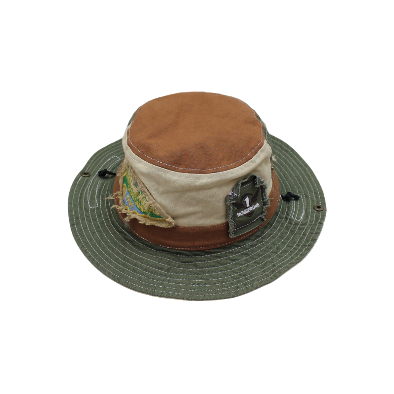IGO2508305 Patch - Decorated Color - Block Bucket Hat