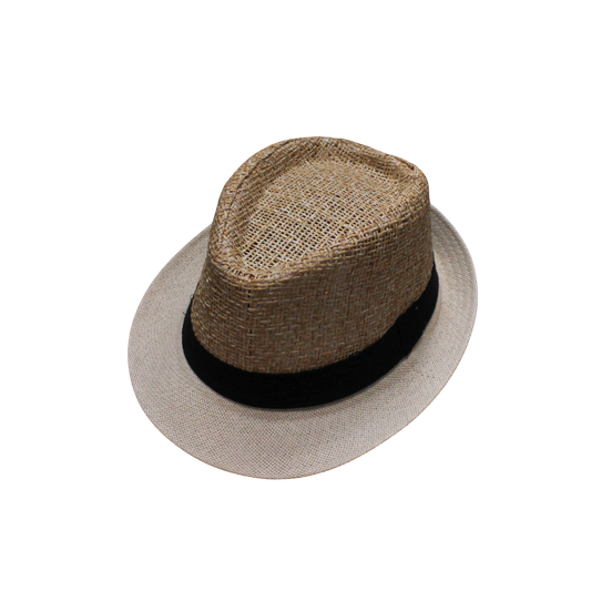 IGO2508321 Color - Block Black - Band Trilby Hat