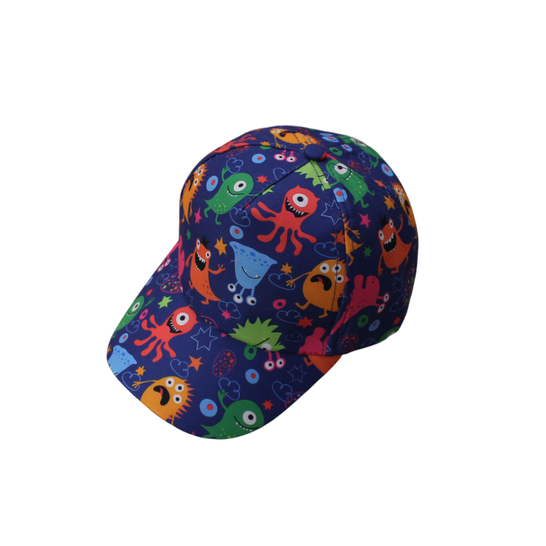 IGO2508330 Colorful Monster Printed Baseball Cap