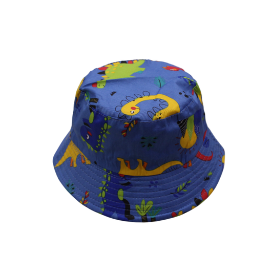 IGO2508335 Colorful Dinosaur Printed Bucket Hat