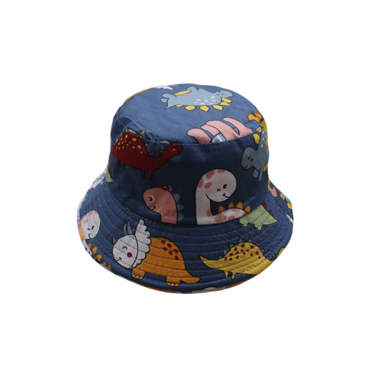 IGO2508337 Cartoon Dinosaur Printed Bucket Hat