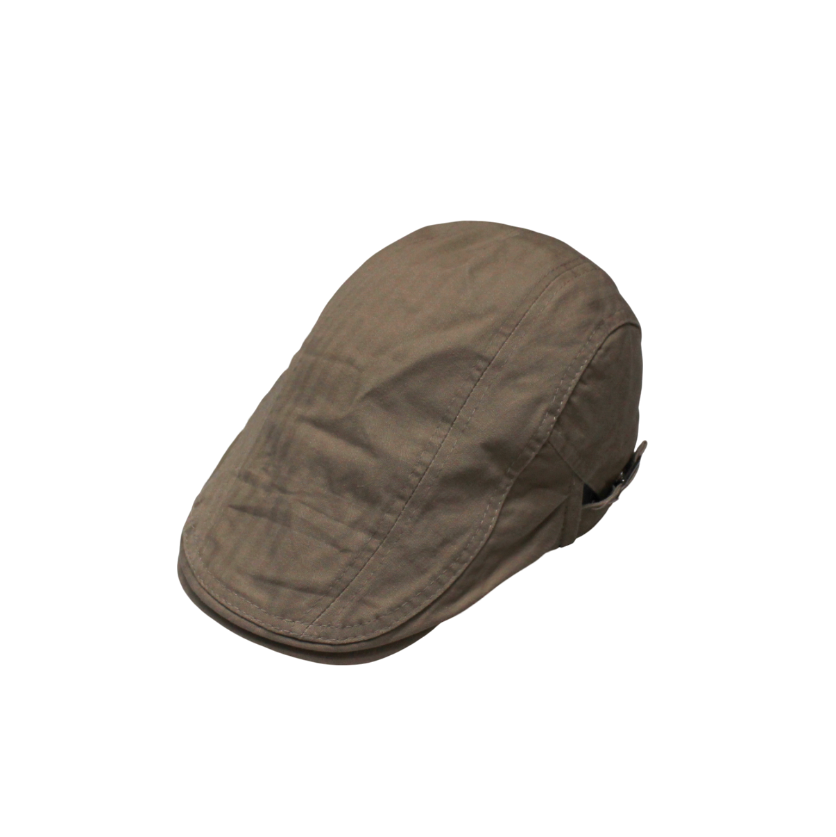 IGO2508342 Solid Color Dark Brown Flat Cap