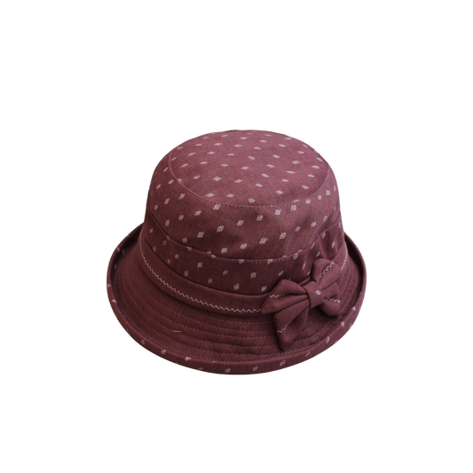 IGO2508257 Polka Dot Bow Fashion Hat