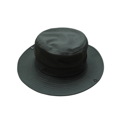 IGO2508363 Solid Color Dark Green Bucket Hat