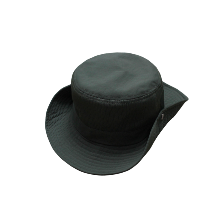 IGO2508363 Solid Color Dark Green Bucket Hat