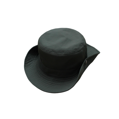 IGO2508363 Solid Color Dark Green Bucket Hat