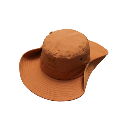 IGO2508373 Animal Embroidered Brown Bucket Hat