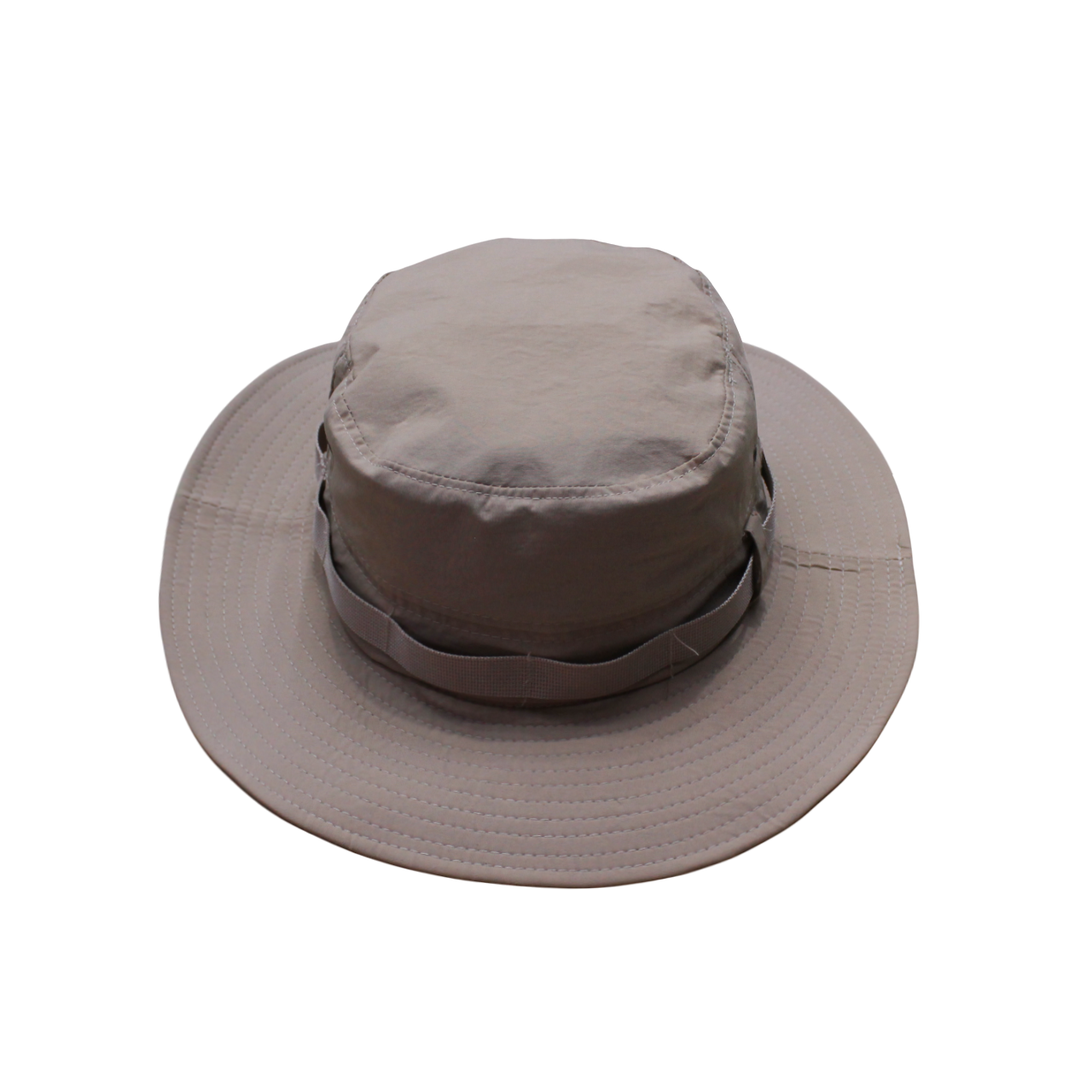 IGO2508374 Webbing - Decorated Light Brown Bucket Hat