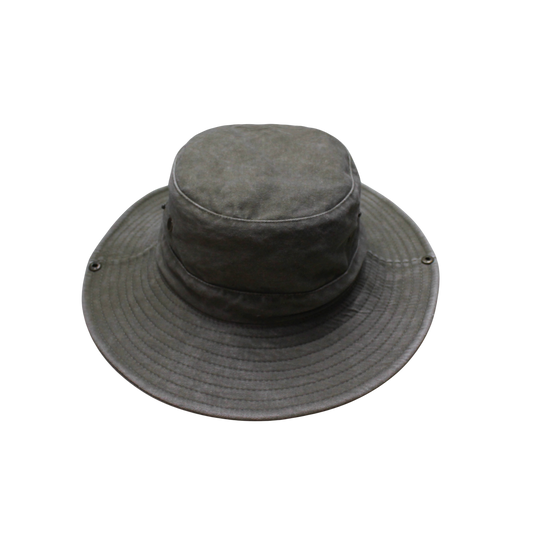 IGO2508375 Solid Color Dark Green Bucket Hat