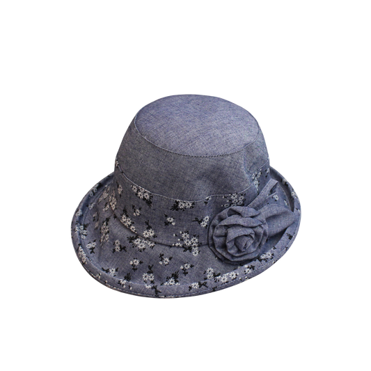 IGO2508261 Floral - Printed 3D Flower Fashion Hat