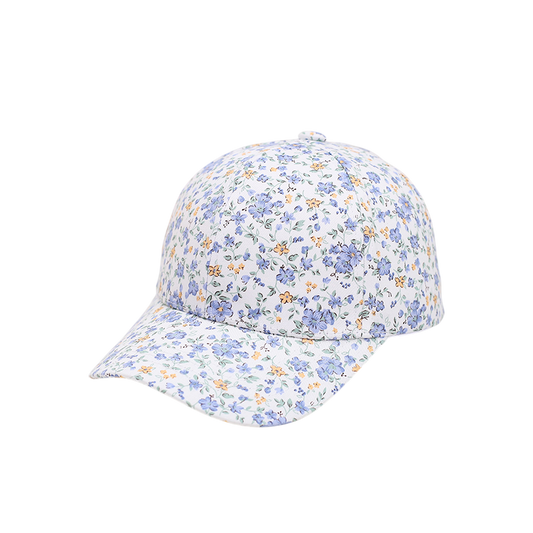 IGO2508396 Blue and Yellow Floral Baseball Cap