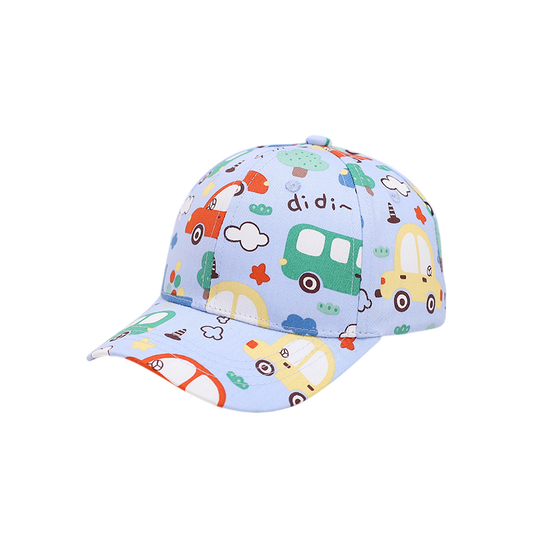 IGO2508398 Colorful Car Printed Baseball Cap