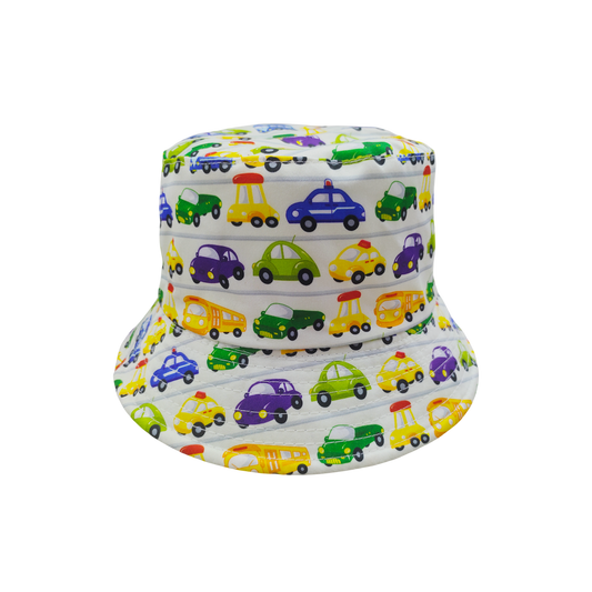 IGO2508429 Colorful Car Pattern Bucket Hat
