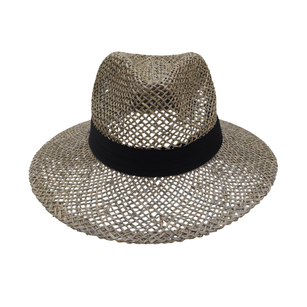 Fedora Hat | Hollow Woven - Natural