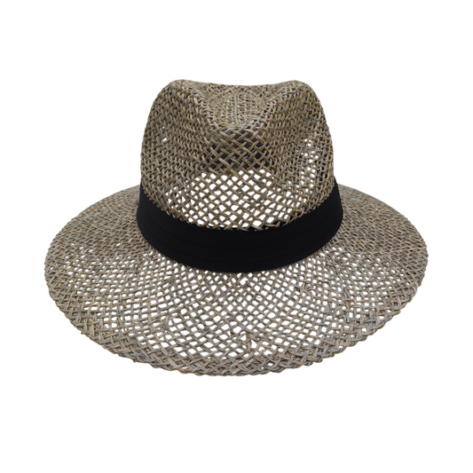Fedora Hat | Hollow Woven - Natural