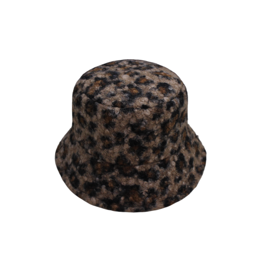 IGO2508288 Leopard - Print Plush Fashion Hat