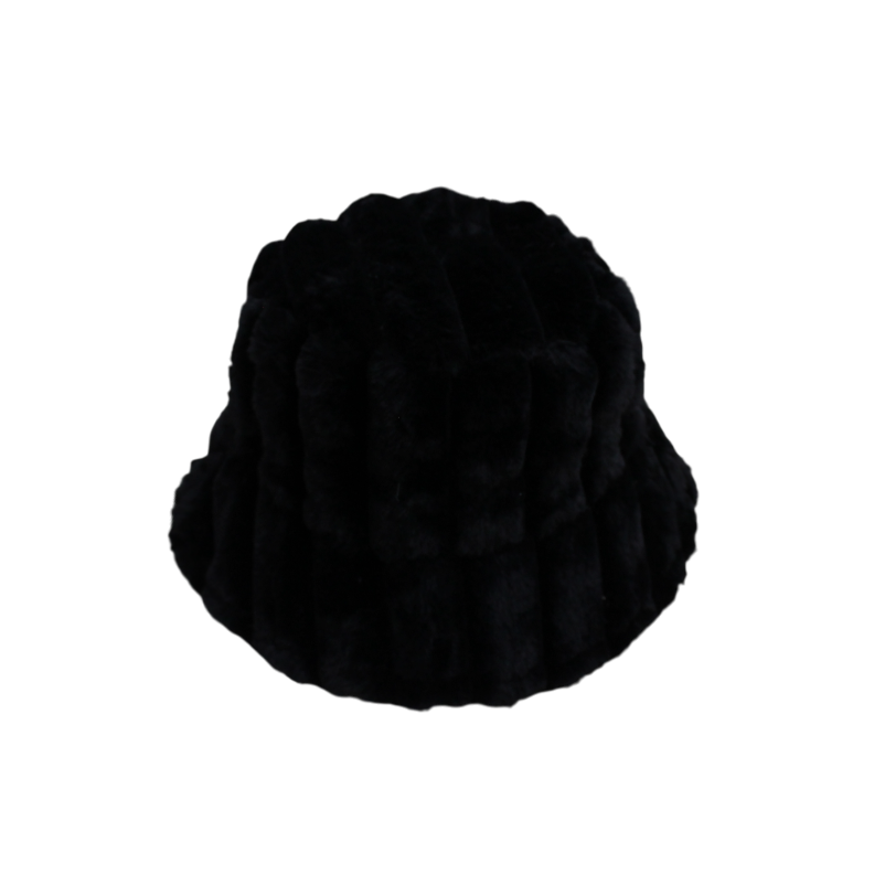 IGO2508289  Pleated Plush Fashion Hat