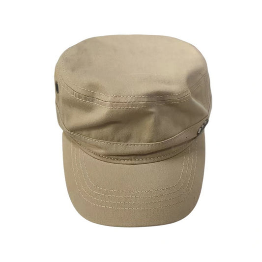 Cadet Cap | Classic Military Style – Khaki
