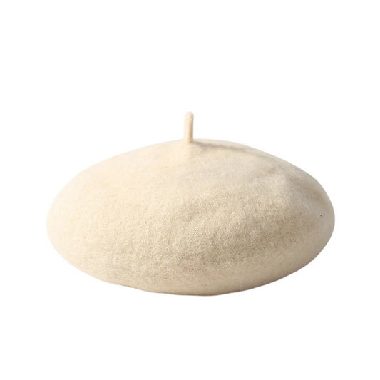 Fashion Hat | Classic  Beret Style – Cream
