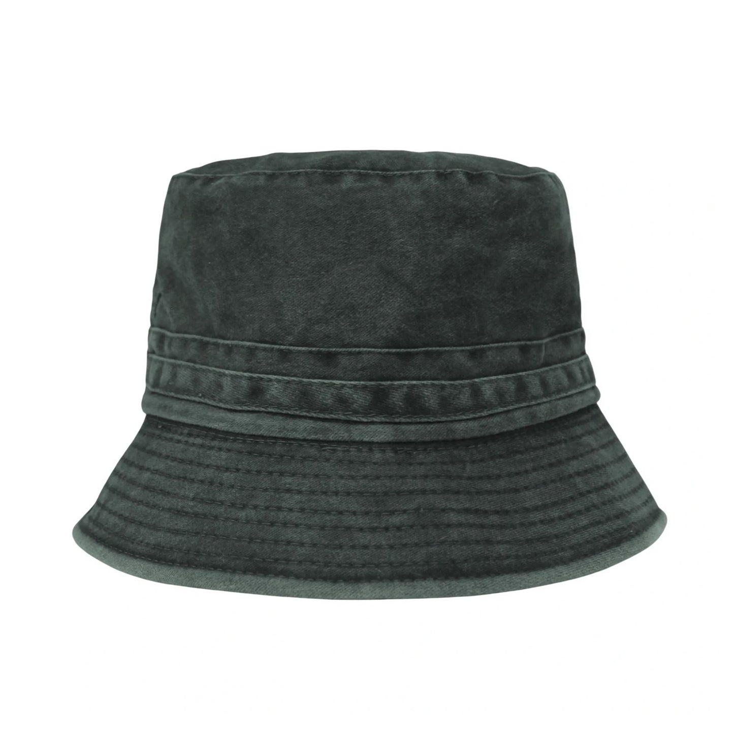 Bucket Hat | Minimal Outdoor Casual Style – Dark Green