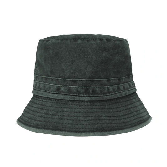 Bucket Hat | Minimal Outdoor Casual Style – Dark Green