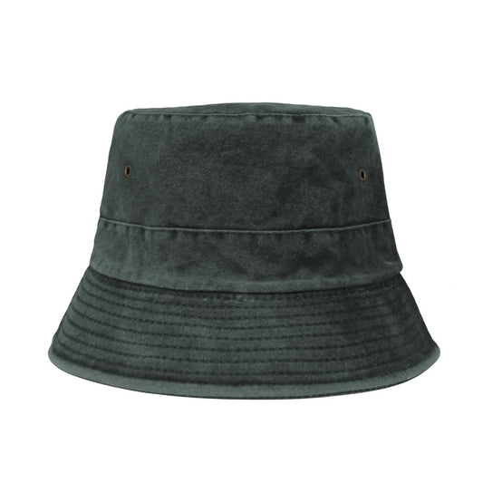 Bucket Hat | Ventilated Outdoor Utility Style – Dark Green
