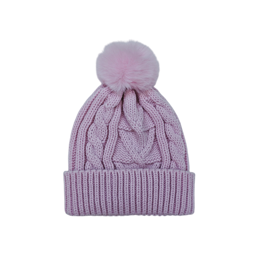 IGO2507453 Special Weave Basic Bobble Hat