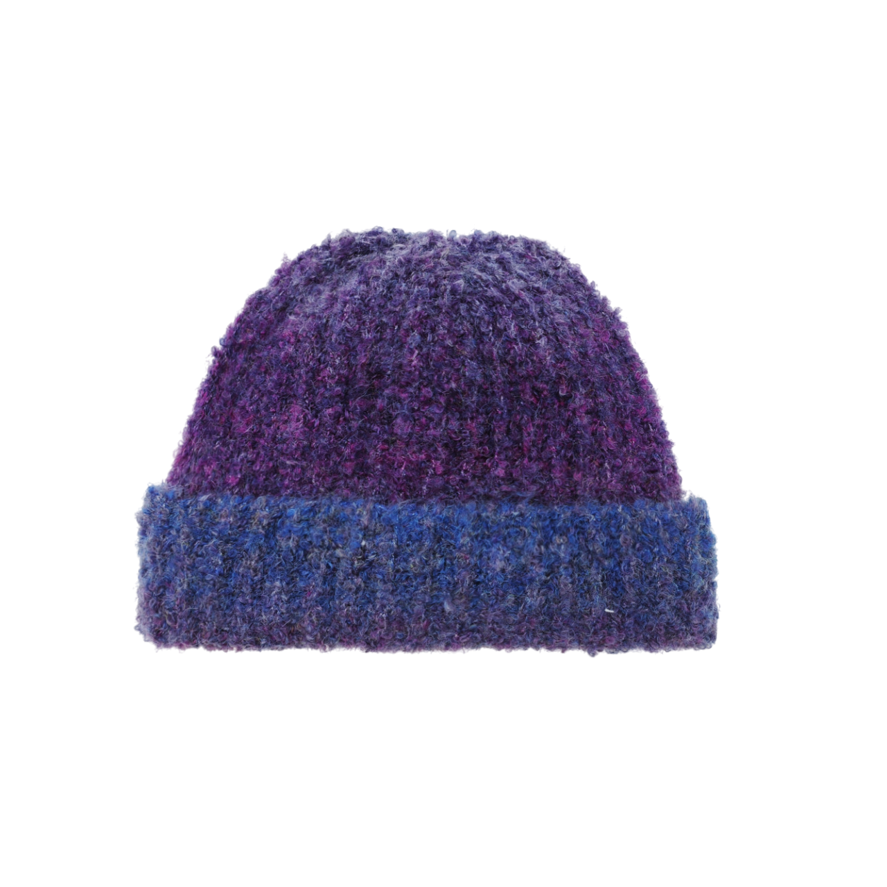 IGO2507477 Color Block Fuzzy Basic Ski Cap