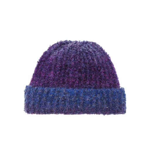 IGO2507477 Color Block Fuzzy Basic Ski Cap