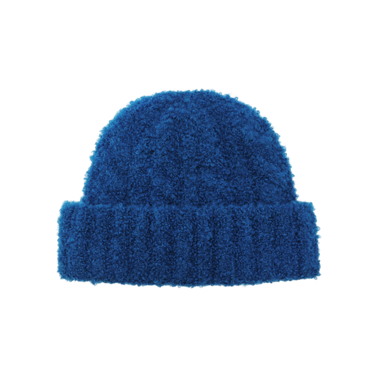 IGO2507478 Solid Color Fuzzy Basic Ski Cap