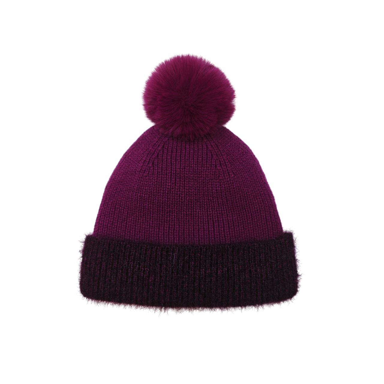 IGO2507479 Color Block Basic Bobble Hat