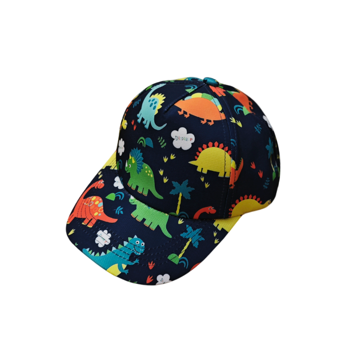 IGO2507491-1 Cartoon Dinosaur Pattern Playful Baseball Cap
