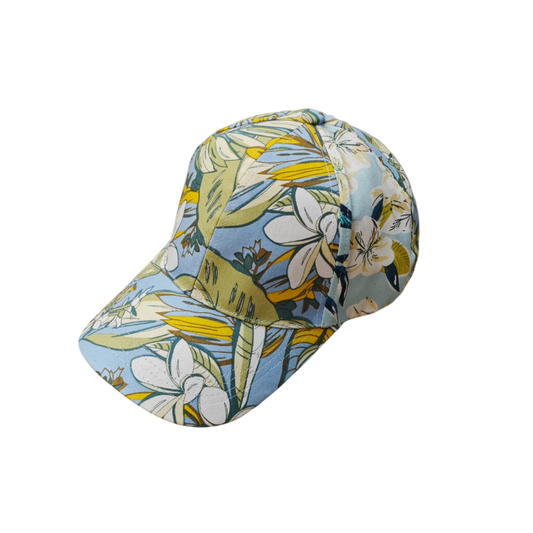 IGO2507492-3 Flower Pattern Printed Baseball Cap