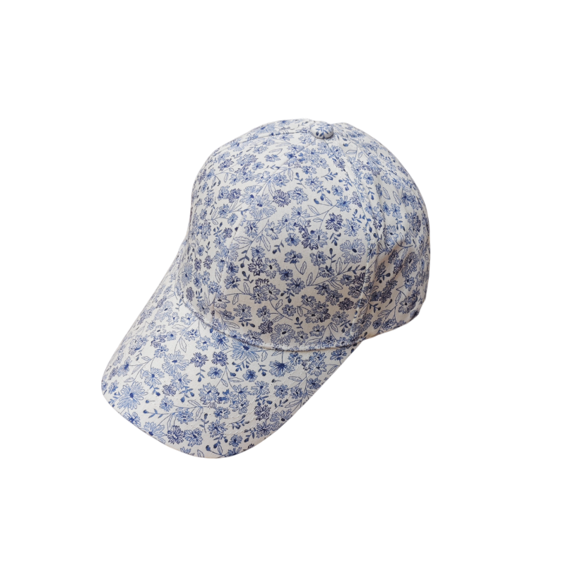 IGO2507492-6 Fresh Small Flower Printed Baseball Cap
