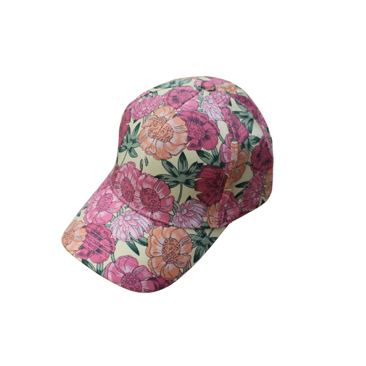 IGO2507492 Floral Pattern Printed Baseball Cap
