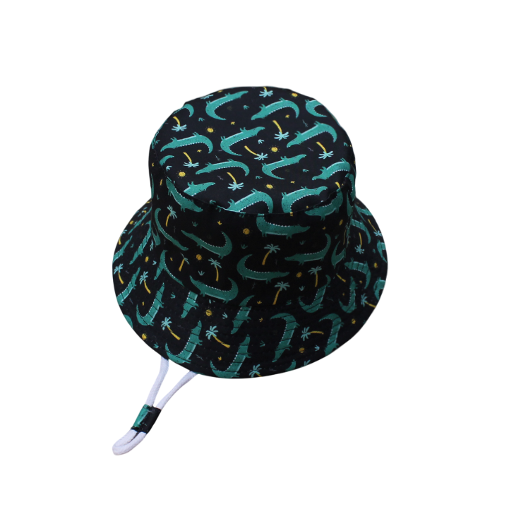 IGO2507493-1 Cartoon Crocodile Pattern Fisherman's Hat