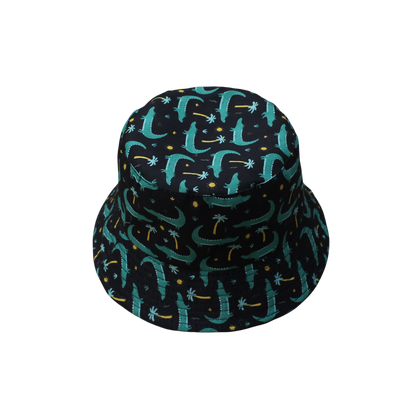 IGO2507493-1 Cartoon Crocodile Pattern Fisherman's Hat