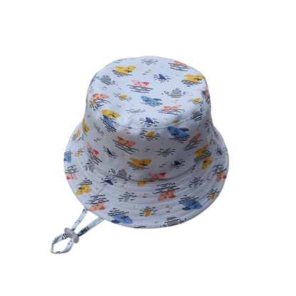 IGO2507493-4 Colorful Shark Printed Fisherman's Hat