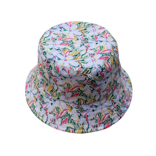 Patterned Bucket Hat | Ditsy Floral Print – Multicolour