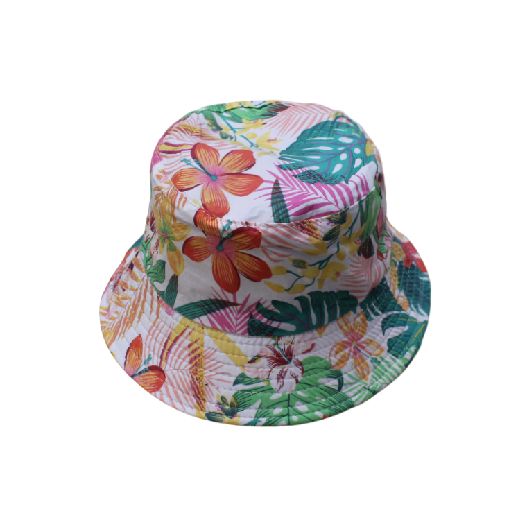 IGO2507494-5 Tropical Plant and Flower Fisherman's Hat