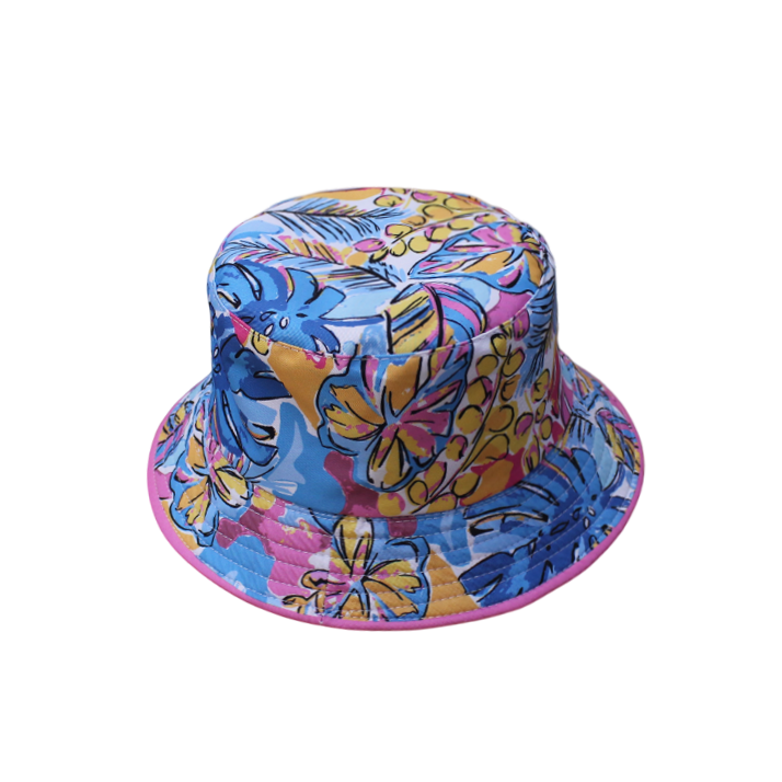 IGO2507494-8 Colorful Floral Vacation Style Fisherman's Hat