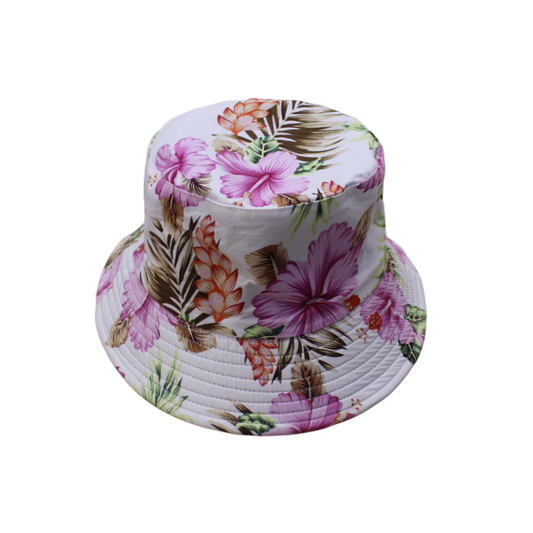 IGO2507494 Tropical Floral Printed Fisherman's Hat